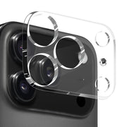 For iPhone 17 Pro Max NORTHJO 3 in 1 TPU Airbag Shockproof Phone Case with Screen Protector Lens Film(Clear)