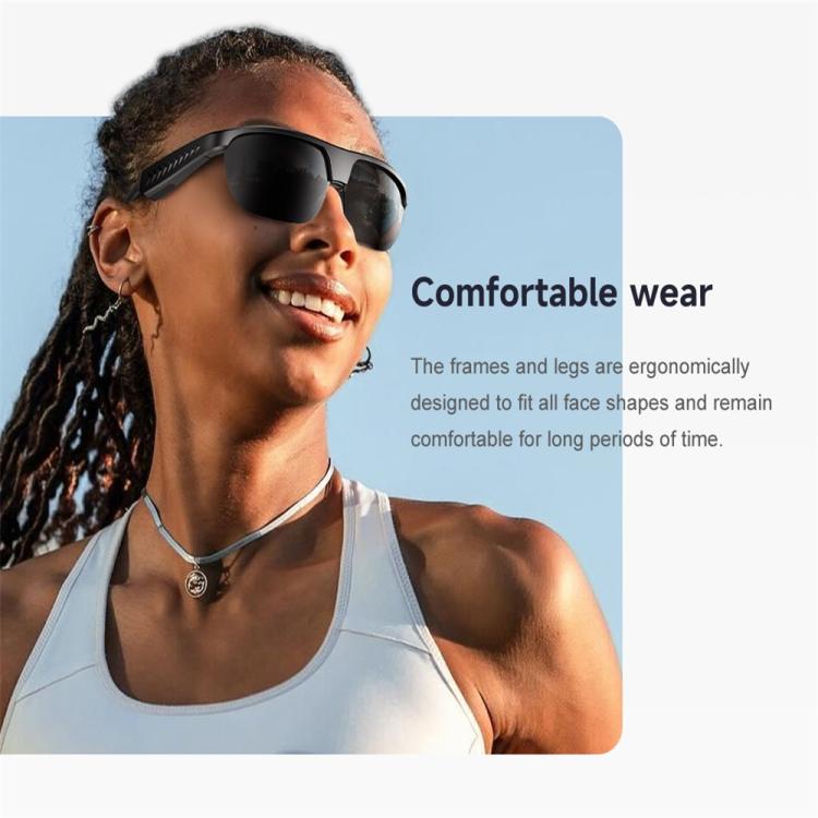 L01 Smart Glasses, Support AI Intelligent Translation / Bluetooth Call / Intelligent Noise Reduction(Pink)