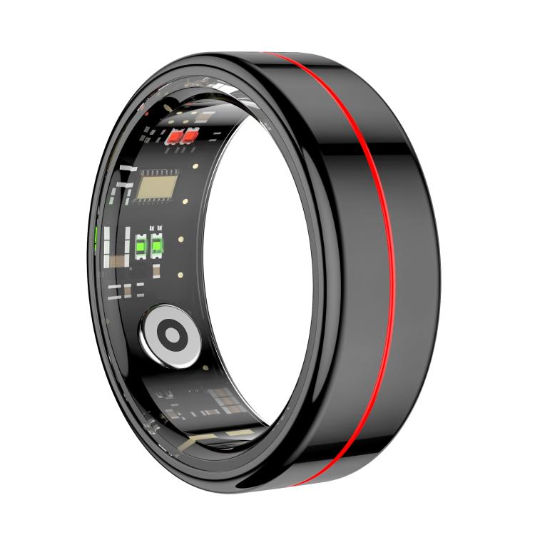 R04 SIZE 9 Smart Ring, Support Heart Rate / Blood Oxygen / Sleep Monitoring / Take Photos(Black)
