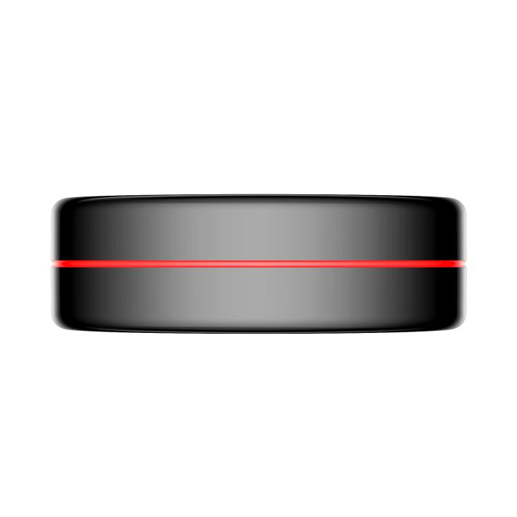 R04 SIZE 12 Smart Ring, Support Heart Rate / Blood Oxygen / Sleep Monitoring / Take Photos(Black)