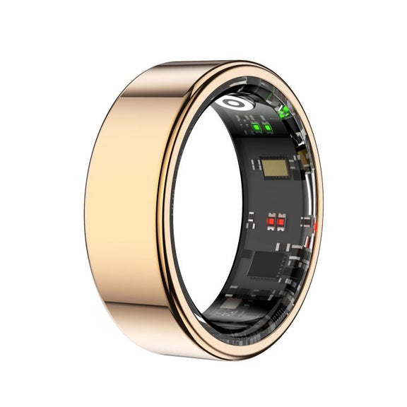 R11C SIZE 9 Smart Ring, Support Heart Rate / Blood Oxygen / Sleep Monitoring / Multiple Sport Modes(Rose Gold)