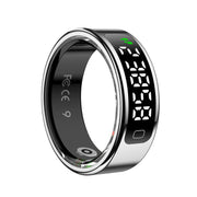 R11C SIZE 10 Smart Ring, Support Heart Rate / Blood Oxygen / Sleep Monitoring / Multiple Sport Modes(Silver)