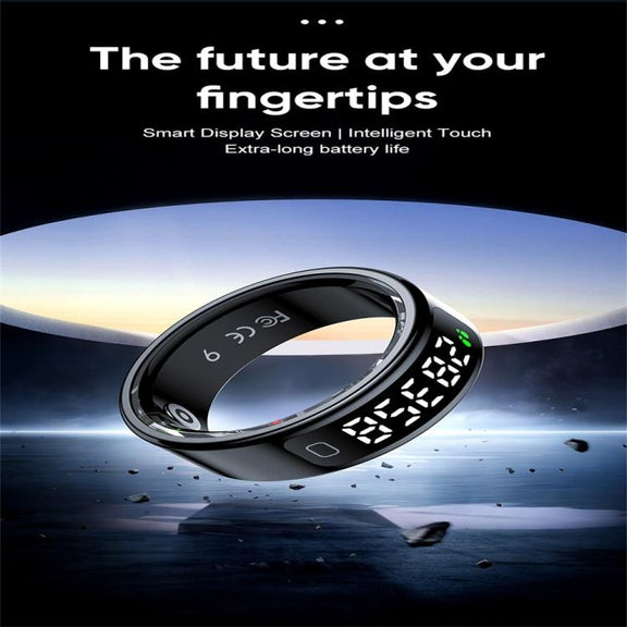 R11C SIZE 11 Smart Ring, Support Heart Rate / Blood Oxygen / Sleep Monitoring / Multiple Sport Modes(Black)