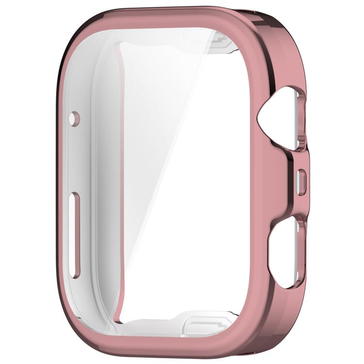For Huawei Watch Fit 4 Electroplated TPU Full Coverage Watch Protective Case(Pink)