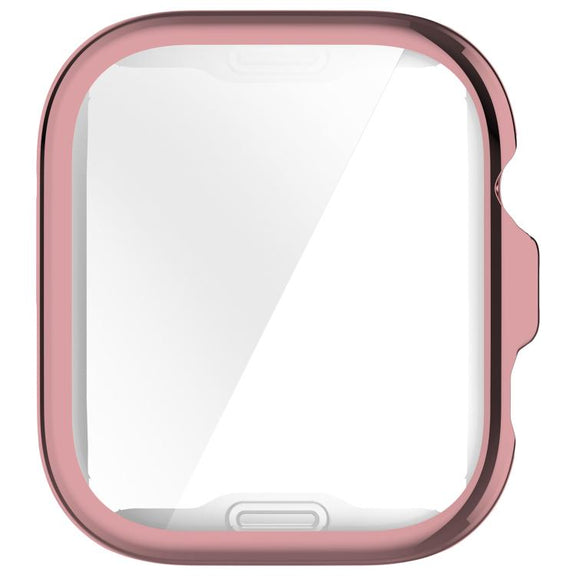 For Huawei Watch Fit 4 Electroplated TPU Full Coverage Watch Protective Case(Pink)