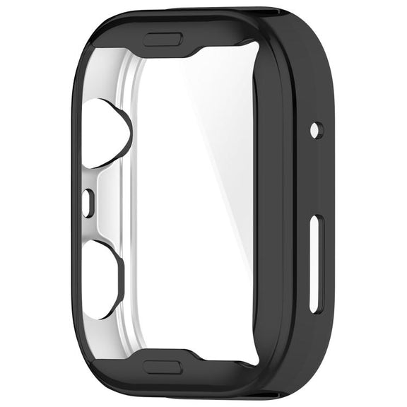 For Huawei Watch Fit 4 Electroplated TPU Full Coverage Watch Protective Case(Black)