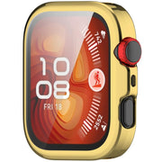 For Huawei Watch Fit 4 Electroplated TPU Full Coverage Watch Protective Case(Gold)