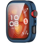 For Huawei Watch Fit 4 Electroplated TPU Full Coverage Watch Protective Case(Midnight Blue)