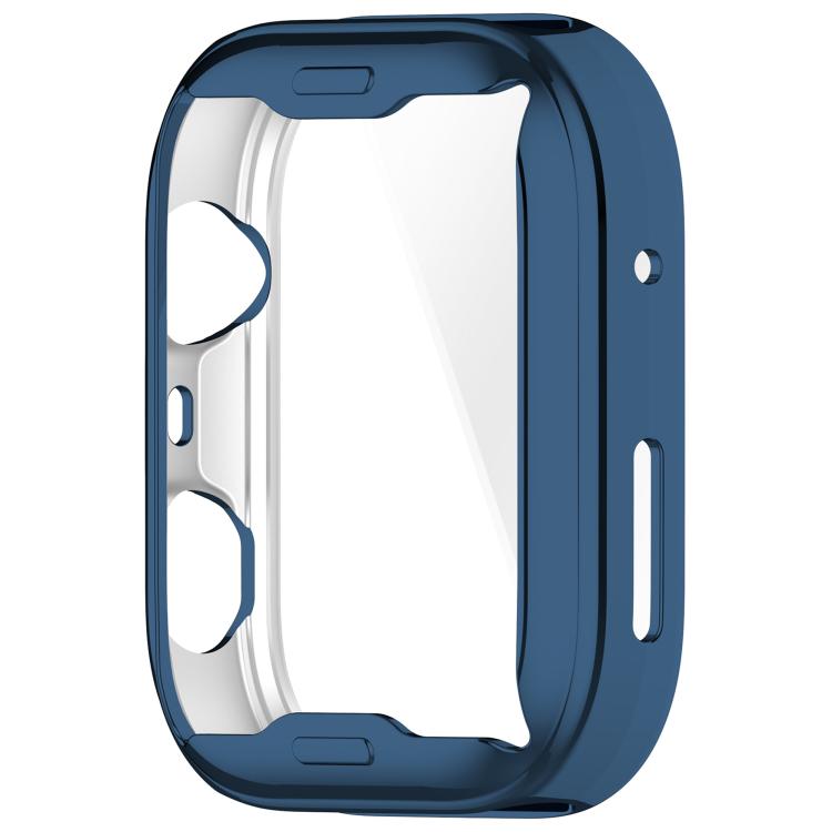 For Huawei Watch Fit 4 Electroplated TPU Full Coverage Watch Protective Case(Midnight Blue)