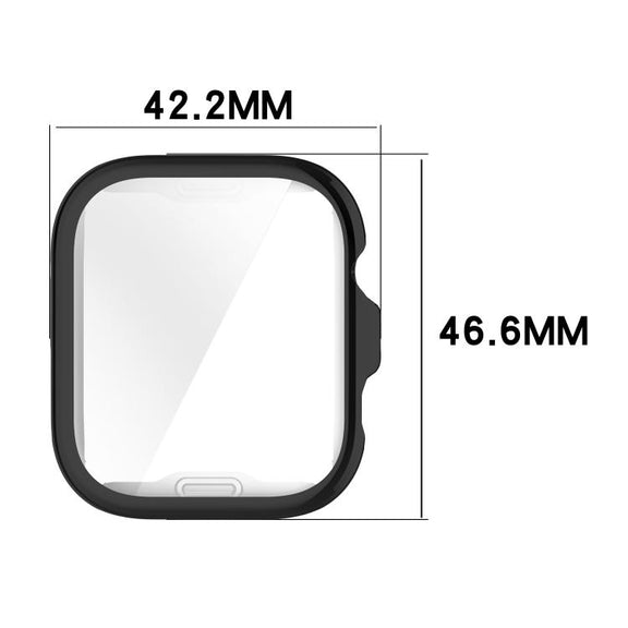 For Huawei Watch Fit 4 Pro Electroplated TPU Full Coverage Watch Protective Case(Black)