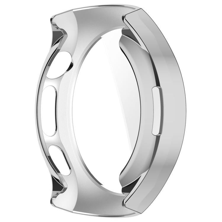 For Huawei Watch 5 42mm Electroplated TPU Full Coverage Watch Protective Case(Silver)