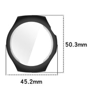For Huawei Watch 5 42mm Electroplated TPU Full Coverage Watch Protective Case(Silver)