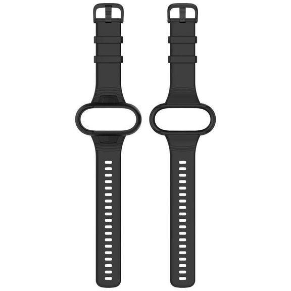 For Insta 360 Go 3 / Go 3S / Go 2 Solid Color Silicone Watch Band(White)