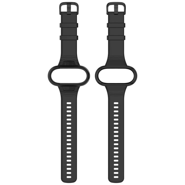 For Insta 360 Go 3 / Go 3S / Go 2 Solid Color Silicone Watch Band(Light Pink)