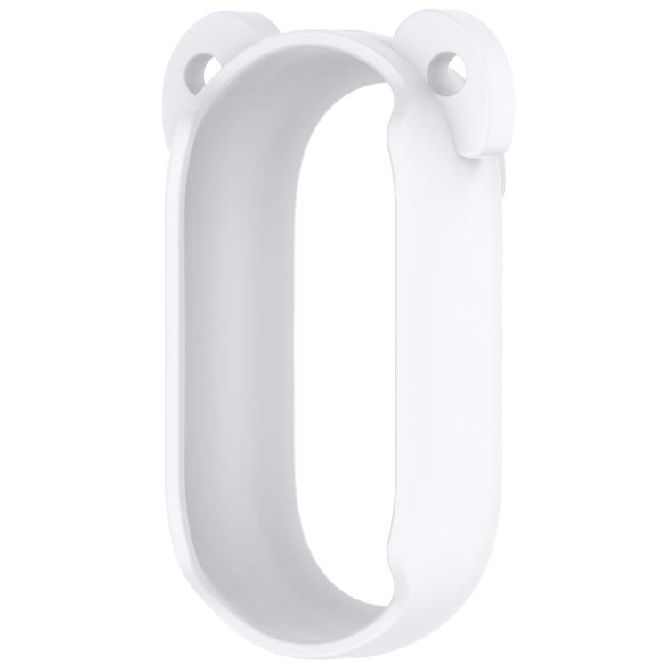 For Insta 360 Go 2 Solid Color Silicone Protective Case(White)