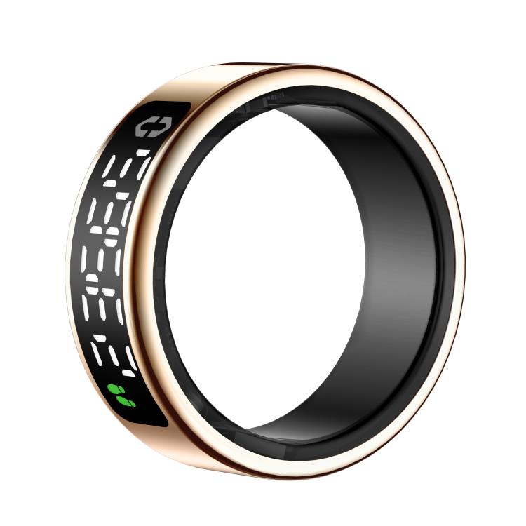 SY01 SIZE 8 Smart Ring, Support Heart Rate / Blood Oxygen / Sleep Monitoring / Multiple Sport Modes(Rose Gold)