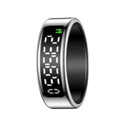 SY01 SIZE 10 Smart Ring, Support Heart Rate / Blood Oxygen / Sleep Monitoring / Multiple Sport Modes(Silver)
