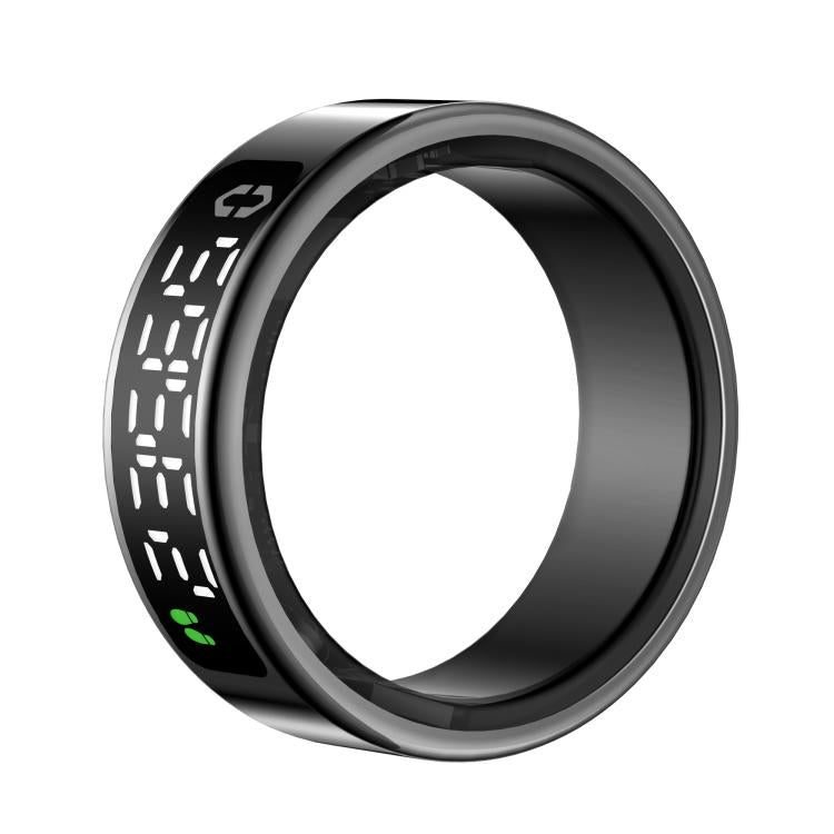 SY01 SIZE 11 Smart Ring, Support Heart Rate / Blood Oxygen / Sleep Monitoring / Multiple Sport Modes(Black)