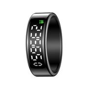 SY01 SIZE 13 Smart Ring, Support Heart Rate / Blood Oxygen / Sleep Monitoring / Multiple Sport Modes(Black)