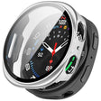 For Samsung Galaxy Watch 8 40mm Tempered Film Integrated PC Watch Cover(Frosted Silver) - free shipping - PMC TechLife - Order now!