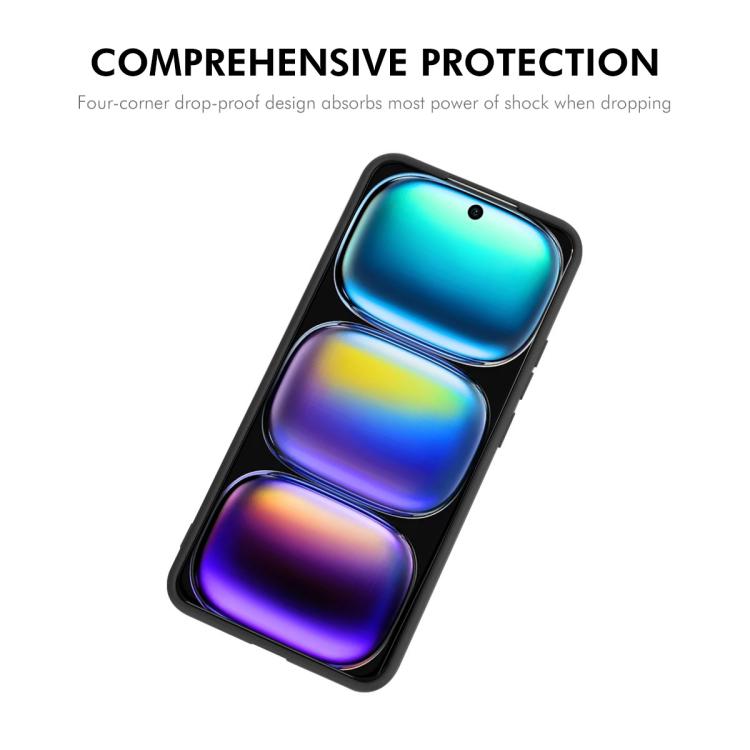 For Tecno Camon 40 Premier ENKAY Liquid Silicone Soft Shockproof Phone Case(Black)