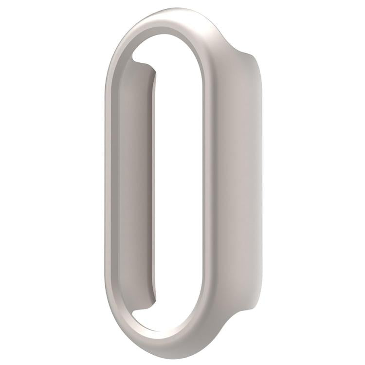 For Xiaomi Mi Band 8 / 9 Ceramic / 10 Ceramic Half Coverage Hollow PC Watch Protective Cover(Starlight)
