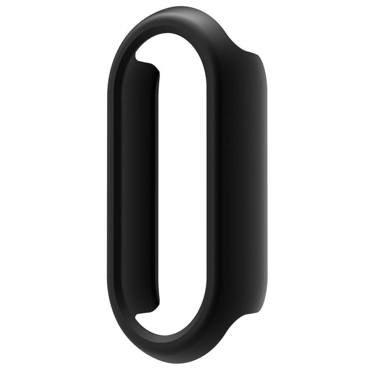 For Xiaomi Smart Band 9 / 9 NFC Half Coverage Hollow PC Watch Protective Cover(Black)