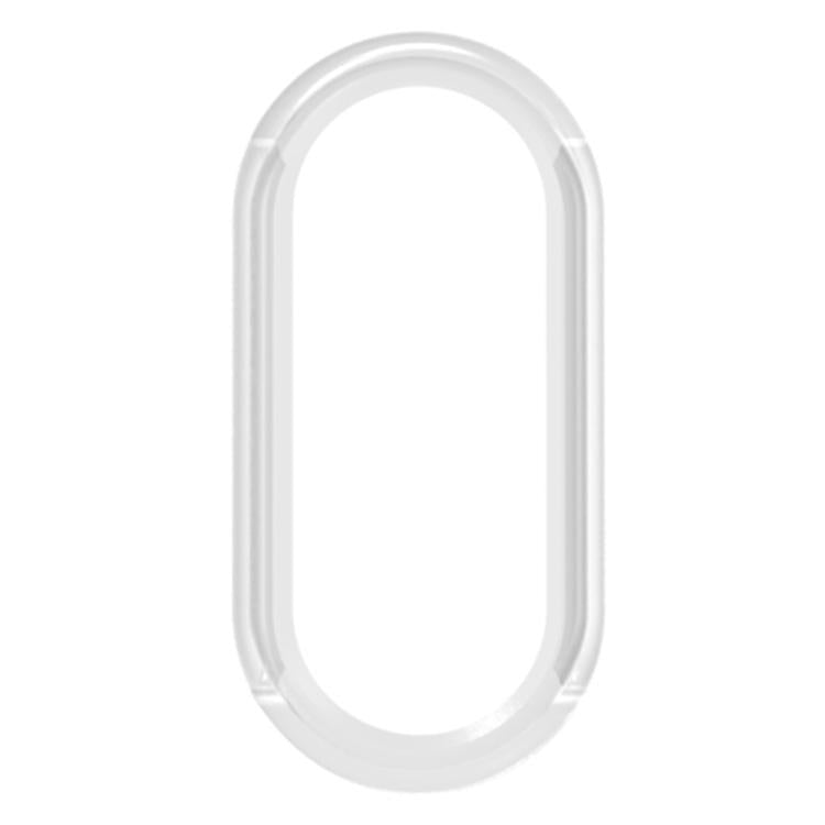 For Xiaomi Smart Band 10 / 10 NFC Half Coverage Hollow PC Watch Protective Cover(Transparent)