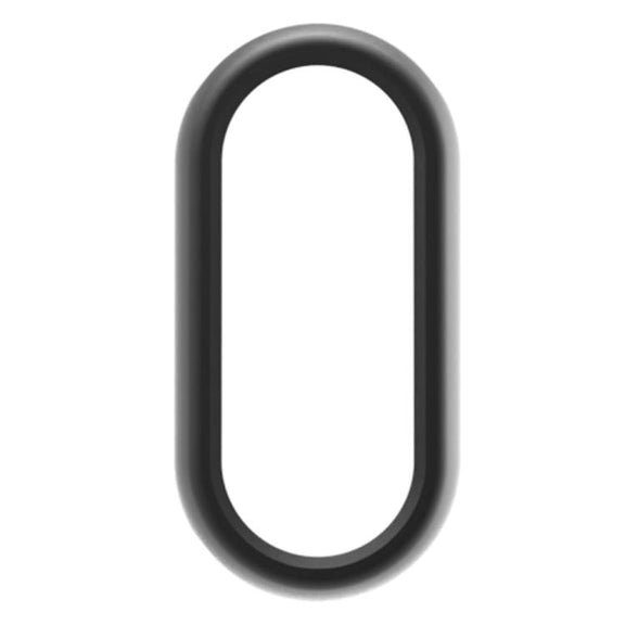 For Xiaomi Smart Band 10 / 10 NFC Half Coverage Hollow PC Watch Protective Cover(Black)