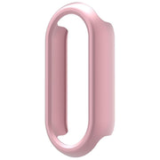For Xiaomi Smart Band 10 / 10 NFC Half Coverage Hollow PC Watch Protective Cover(Rose Pink)