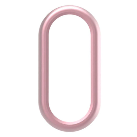 For Xiaomi Smart Band 10 / 10 NFC Half Coverage Hollow PC Watch Protective Cover(Rose Pink)