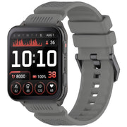 For Garmin Venu X1 Armor Silicone Watch Band(Dark Gray)