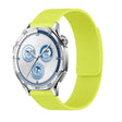 18mm Lychee Texture Soft Magnetic Silicone Watch Band(Fluorescent Green) - free shipping - PMC TechLife - Order now!