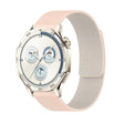 18mm Lychee Texture Soft Magnetic Silicone Watch Band(Milk Tea White) - free shipping - PMC TechLife - Order now!