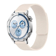 20mm Lychee Texture Soft Magnetic Silicone Watch Band(Starlight)