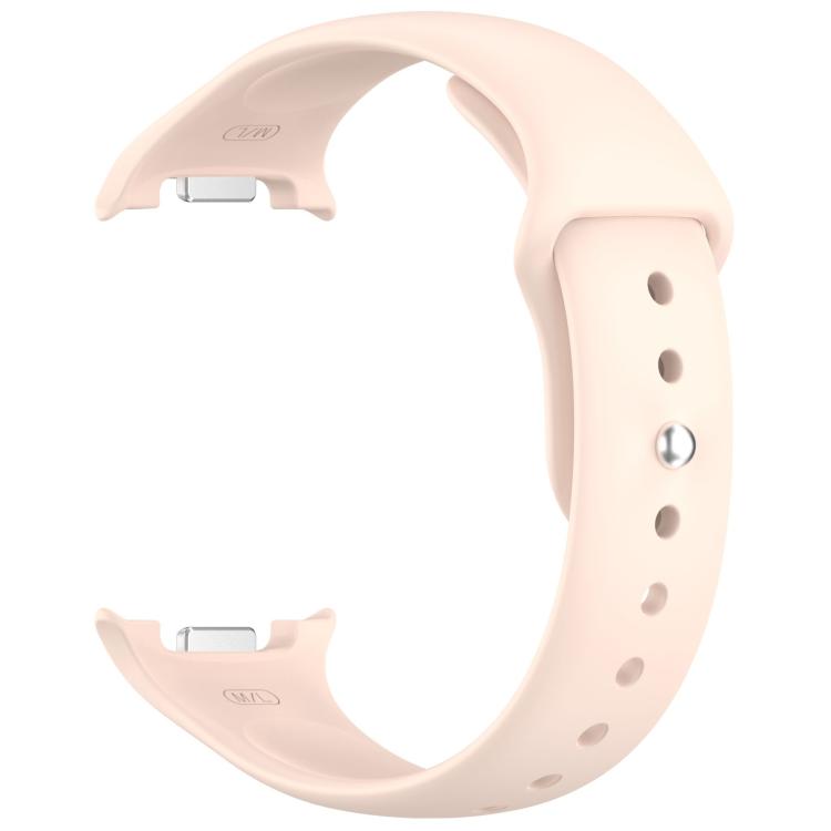 For Samsung Galaxy Watch8 / Watch8 Classic Reverse Buckle Silicone Watch Band(Pink)