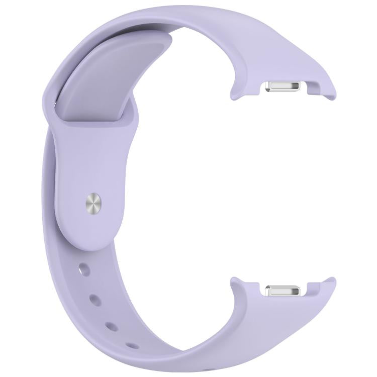 For Samsung Galaxy Watch8 / Watch8 Classic Reverse Buckle Silicone Watch Band(Purple)