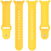 For Samsung Galaxy Watch8 / Watch8 Classic Reverse Buckle Silicone Watch Band(Pink)