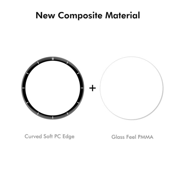 For OnePlus Watch 3 43mm ENKAY 3D Full Coverage Soft PC Edge PMMA HD Screen Protector Film