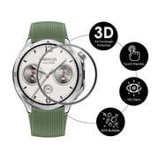 For OnePlus Watch 3 46mm 5pcs ENKAY 3D Full Coverage Soft PC Edge PMMA HD Screen Protector Film