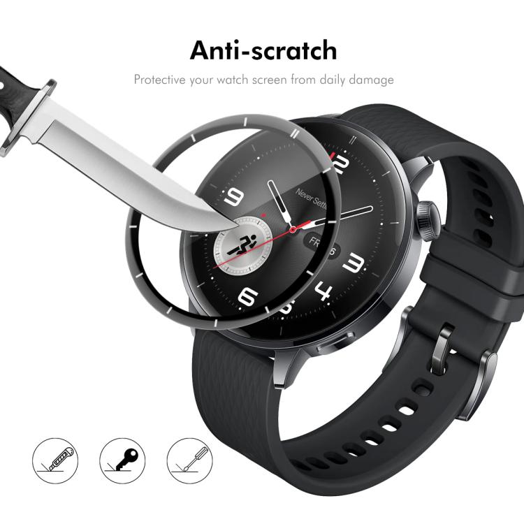 For OnePlus Watch 3 43mm 10pcs ENKAY 3D Full Coverage Soft PC Edge PMMA HD Screen Protector Film