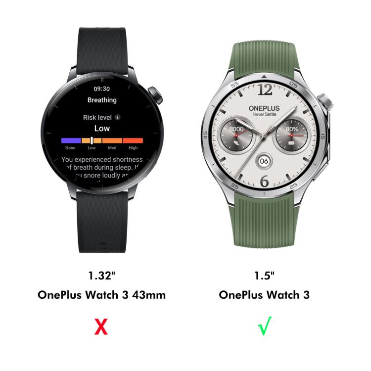 For OnePlus Watch 3 46mm 10pcs ENKAY 3D Full Coverage Soft PC Edge PMMA HD Screen Protector Film