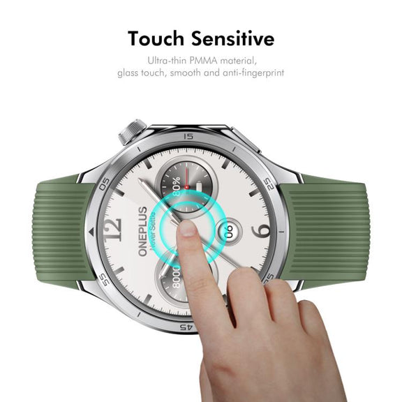 For OnePlus Watch 3 46mm 10pcs ENKAY 3D Full Coverage Soft PC Edge PMMA HD Screen Protector Film