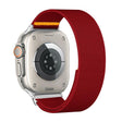 For Apple Watch 42mm / 41mm / 40mm / 38mm Adjustable Single Loop Elastic Nylon Watch Band(Red) - free shipping - PMC TechLife - Order now!
