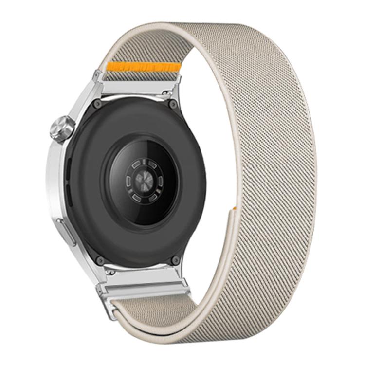 20mm Adjustable Single Loop Elastic Nylon Watch Band(Starlight)