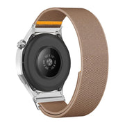 22mm Adjustable Single Loop Elastic Nylon Watch Band(Milk Tea)