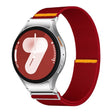 For Samsung Galaxy Watch FE / 7 / 6 / 5 / 4 Adjustable Single Loop Elastic Nylon Watch Band(Red) - free shipping - PMC TechLife - Order now!