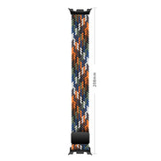 For Samsung Galaxy Watch8 / Watch8 Classic Loop Magnetic Buckle Braided Nylon Watch Band(Graphite Black)