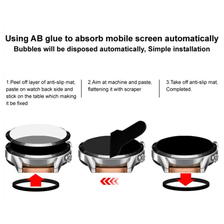 For Google Pixel Watch 4 45mm High Definition Composite Watch Screen Protector Film