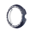 For Google Pixel Watch4 45mm Single Row Diamond Hollow PC Watch Protective Cover(Midnight Blue) - free shipping - PMC TechLife - Order now!